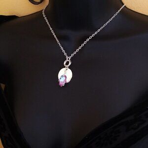 Glittering Shimmering Hand of Fatima ~ Hamsa Hand ~ Hand of Miriam - Blessings!